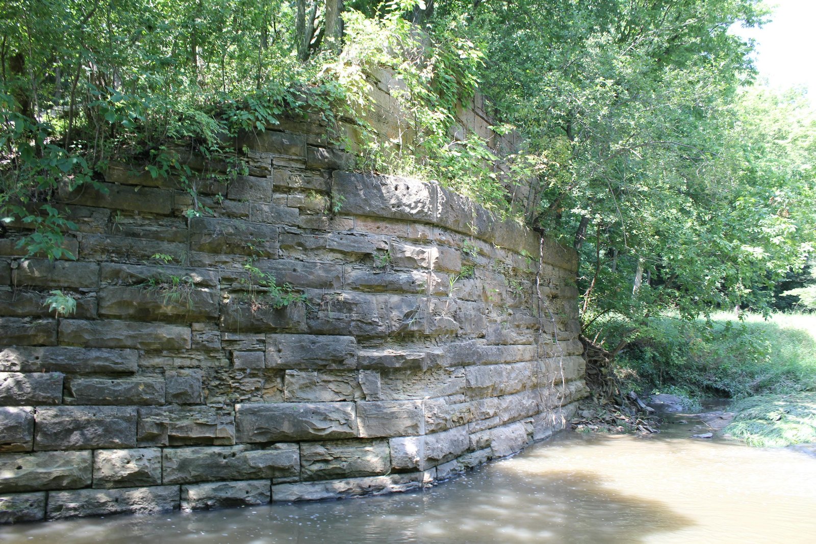 West abutment